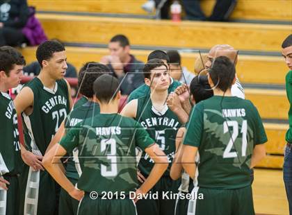 Thumbnail 2 in Nevada Union vs. Central Valley (Whitney Holiday Classic) photogallery.
