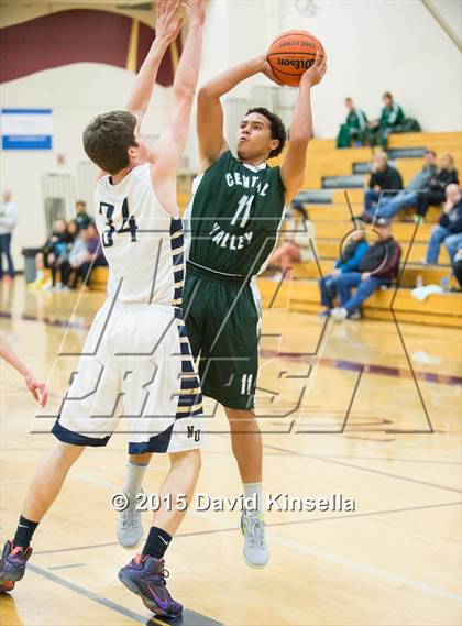 Thumbnail 3 in Nevada Union vs. Central Valley (Whitney Holiday Classic) photogallery.
