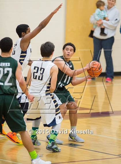 Thumbnail 3 in Nevada Union vs. Central Valley (Whitney Holiday Classic) photogallery.