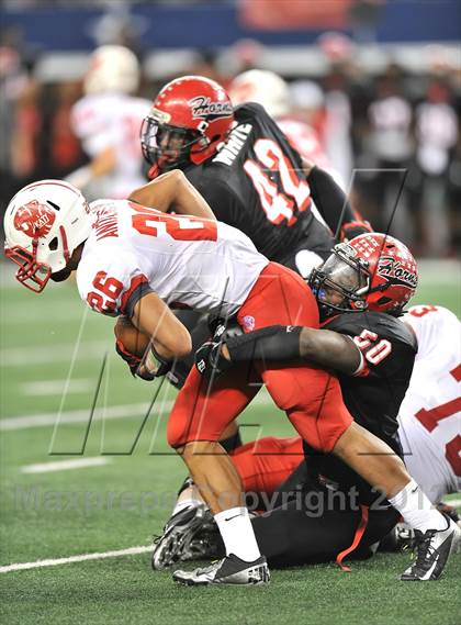 Thumbnail 3 in Katy vs. Cedar Hill (UIL 5A Division 2 Final) photogallery.