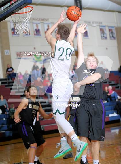Thumbnail 1 in Lincoln Southwest vs Grand Island (Heartland Athletic Conference Tournament) photogallery.