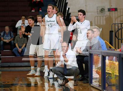 Thumbnail 1 in Lincoln Southwest vs Grand Island (Heartland Athletic Conference Tournament) photogallery.