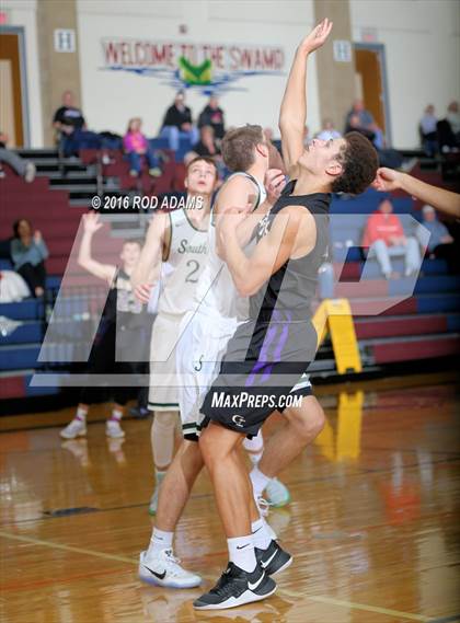 Thumbnail 3 in Lincoln Southwest vs Grand Island (Heartland Athletic Conference Tournament) photogallery.