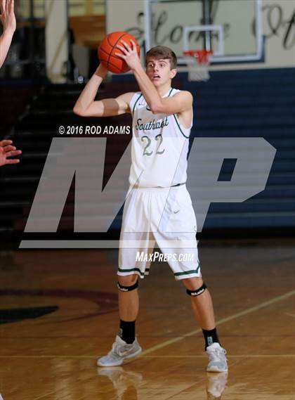 Thumbnail 1 in Lincoln Southwest vs Grand Island (Heartland Athletic Conference Tournament) photogallery.