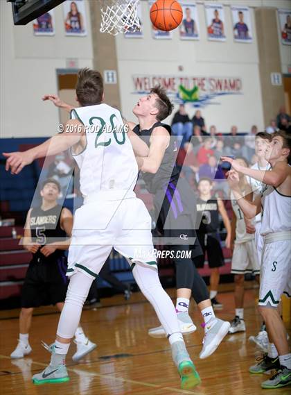 Thumbnail 2 in Lincoln Southwest vs Grand Island (Heartland Athletic Conference Tournament) photogallery.