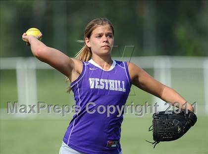 Thumbnail 2 in Westhill vs. Bristol Central (CIAC Class LL Semifinal) photogallery.
