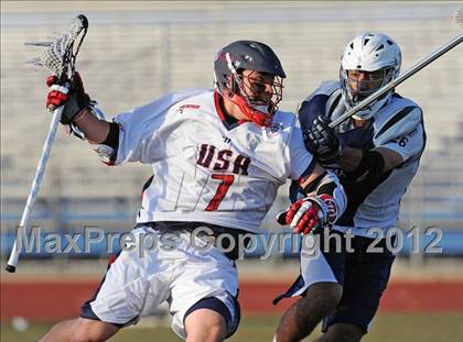 Thumbnail 1 in Team USA U-19 vs Long Island All-Stars photogallery.