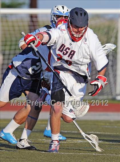 Thumbnail 2 in Team USA U-19 vs Long Island All-Stars photogallery.