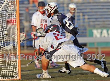 Thumbnail 3 in Team USA U-19 vs Long Island All-Stars photogallery.