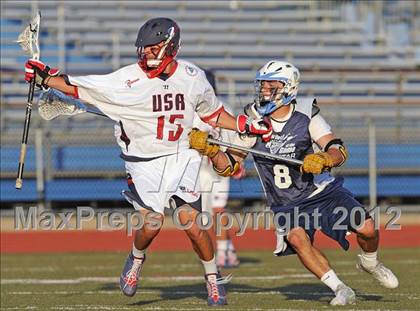 Thumbnail 3 in Team USA U-19 vs Long Island All-Stars photogallery.