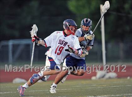 Thumbnail 2 in Team USA U-19 vs Long Island All-Stars photogallery.