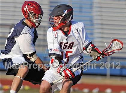 Thumbnail 3 in Team USA U-19 vs Long Island All-Stars photogallery.