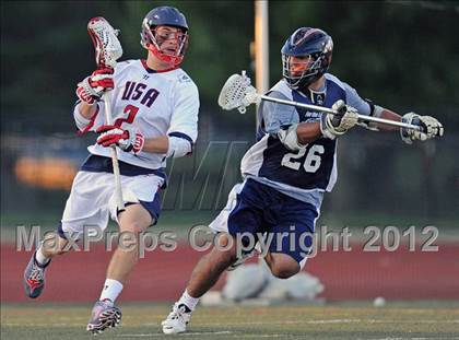 Thumbnail 2 in Team USA U-19 vs Long Island All-Stars photogallery.