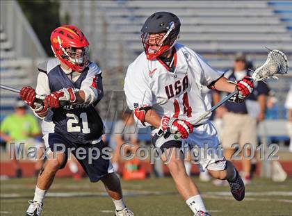 Thumbnail 2 in Team USA U-19 vs Long Island All-Stars photogallery.