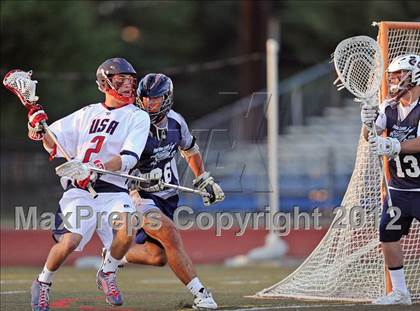 Thumbnail 1 in Team USA U-19 vs Long Island All-Stars photogallery.