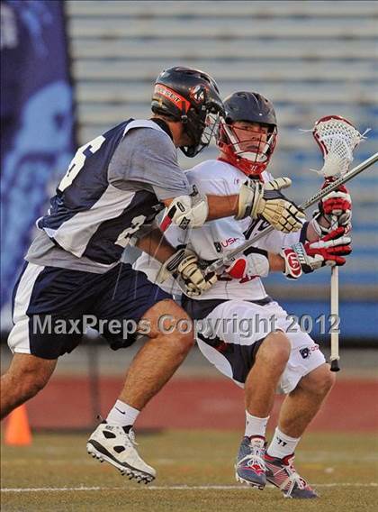 Thumbnail 2 in Team USA U-19 vs Long Island All-Stars photogallery.
