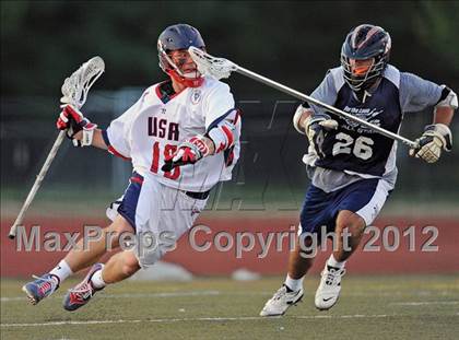 Thumbnail 1 in Team USA U-19 vs Long Island All-Stars photogallery.