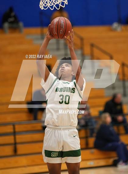 Thumbnail 3 in Pleasant Grove vs. St. Patrick-St. Vincent (Stan Harms Classic Tournament) photogallery.