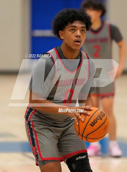 Thumbnail 2 in Pleasant Grove vs. St. Patrick-St. Vincent (Stan Harms Classic Tournament) photogallery.
