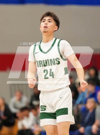 Thumbnail 1 in Pleasant Grove vs. St. Patrick-St. Vincent (Stan Harms Classic Tournament) photogallery.