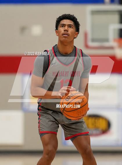 Thumbnail 1 in Pleasant Grove vs. St. Patrick-St. Vincent (Stan Harms Classic Tournament) photogallery.