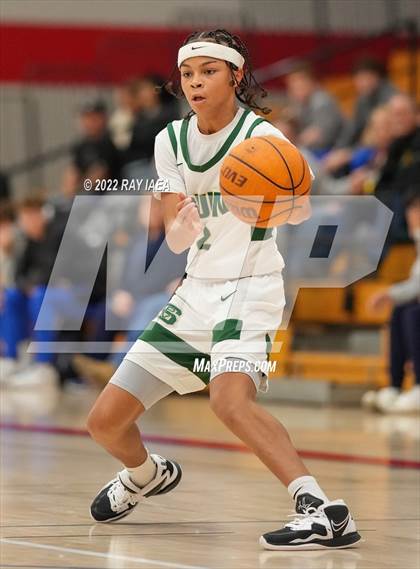 Thumbnail 1 in Pleasant Grove vs. St. Patrick-St. Vincent (Stan Harms Classic Tournament) photogallery.