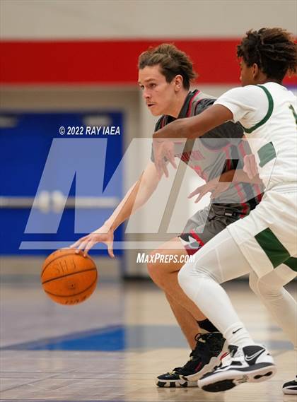 Thumbnail 3 in Pleasant Grove vs. St. Patrick-St. Vincent (Stan Harms Classic Tournament) photogallery.