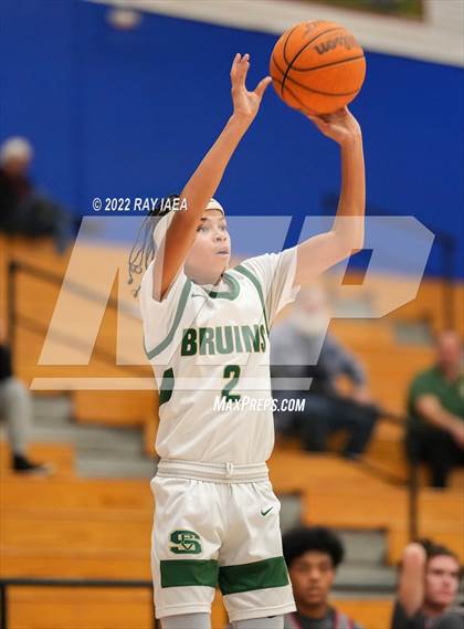 Thumbnail 3 in Pleasant Grove vs. St. Patrick-St. Vincent (Stan Harms Classic Tournament) photogallery.