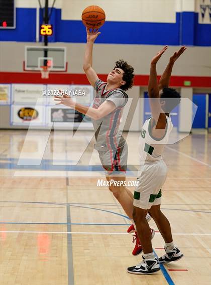 Thumbnail 1 in Pleasant Grove vs. St. Patrick-St. Vincent (Stan Harms Classic Tournament) photogallery.
