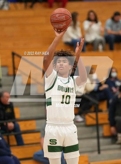 Thumbnail 2 in Pleasant Grove vs. St. Patrick-St. Vincent (Stan Harms Classic Tournament) photogallery.