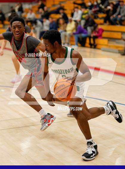 Thumbnail 3 in Pleasant Grove vs. St. Patrick-St. Vincent (Stan Harms Classic Tournament) photogallery.