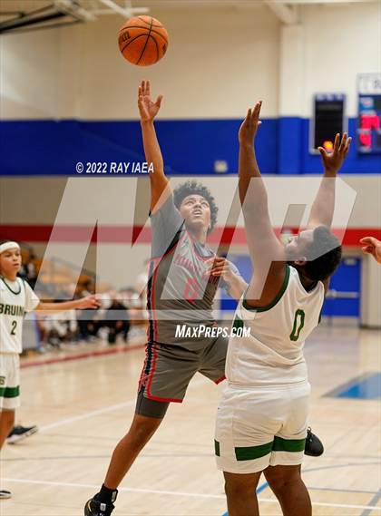 Thumbnail 2 in Pleasant Grove vs. St. Patrick-St. Vincent (Stan Harms Classic Tournament) photogallery.