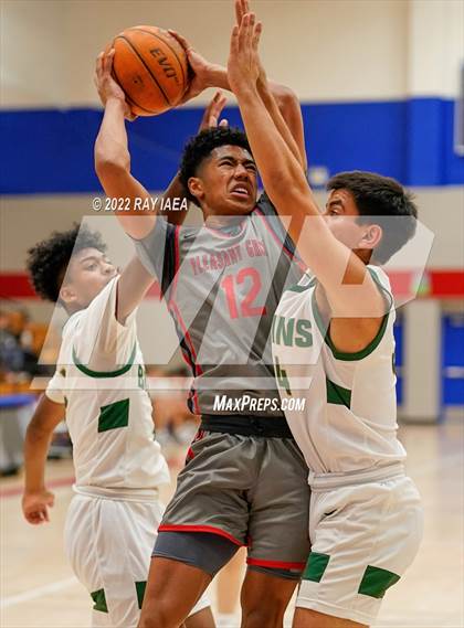 Thumbnail 2 in Pleasant Grove vs. St. Patrick-St. Vincent (Stan Harms Classic Tournament) photogallery.
