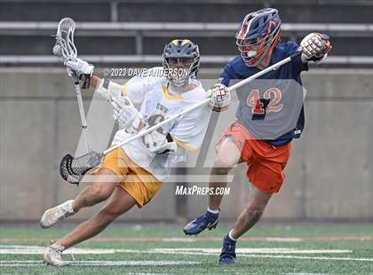 Thumbnail 3 in Manhasset vs. Shoreham-Wading River League 3 Final (section 8 vs section XI) photogallery.