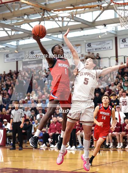 Thumbnail 1 in Manchester Memorial vs Portsmouth (NHIAA Division I Quarter-Final Round) photogallery.