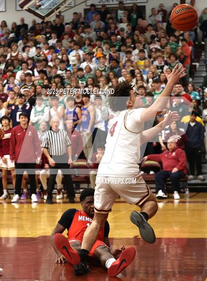 Thumbnail 3 in Manchester Memorial vs Portsmouth (NHIAA Division I Quarter-Final Round) photogallery.