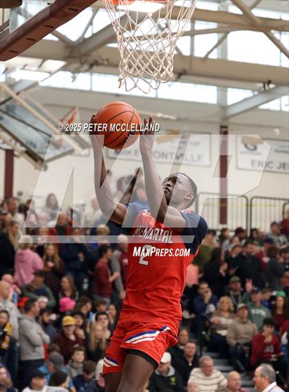 Thumbnail 2 in Manchester Memorial vs Portsmouth (NHIAA Division I Quarter-Final Round) photogallery.