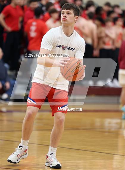Thumbnail 3 in Manchester Memorial vs Portsmouth (NHIAA Division I Quarter-Final Round) photogallery.