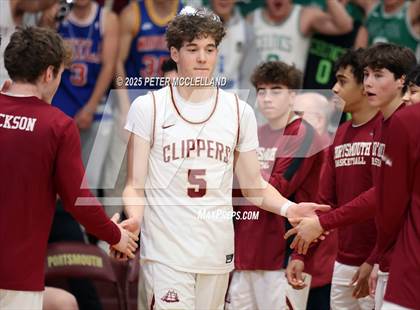 Thumbnail 2 in Manchester Memorial vs Portsmouth (NHIAA Division I Quarter-Final Round) photogallery.