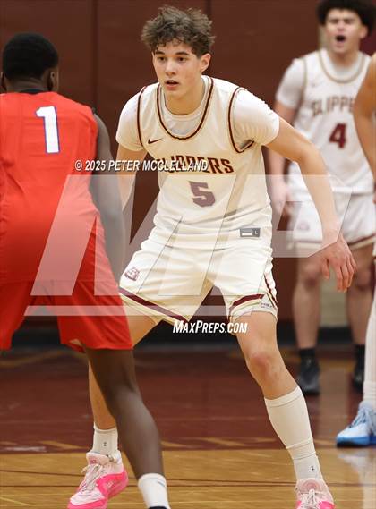 Thumbnail 2 in Manchester Memorial vs Portsmouth (NHIAA Division I Quarter-Final Round) photogallery.