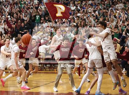 Thumbnail 2 in Manchester Memorial vs Portsmouth (NHIAA Division I Quarter-Final Round) photogallery.