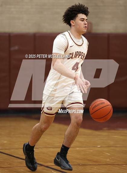 Thumbnail 2 in Manchester Memorial vs Portsmouth (NHIAA Division I Quarter-Final Round) photogallery.