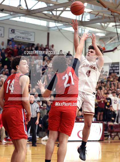 Thumbnail 2 in Manchester Memorial vs Portsmouth (NHIAA Division I Quarter-Final Round) photogallery.