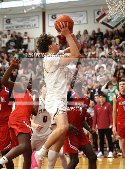 Thumbnail 2 in Manchester Memorial vs Portsmouth (NHIAA Division I Quarter-Final Round) photogallery.
