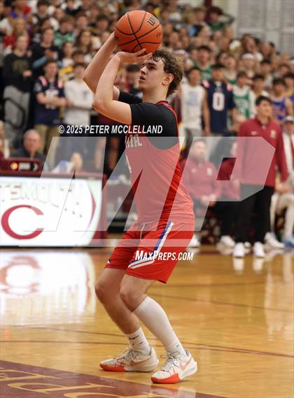Thumbnail 2 in Manchester Memorial vs Portsmouth (NHIAA Division I Quarter-Final Round) photogallery.