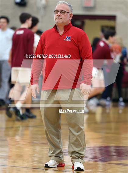 Thumbnail 1 in Manchester Memorial vs Portsmouth (NHIAA Division I Quarter-Final Round) photogallery.