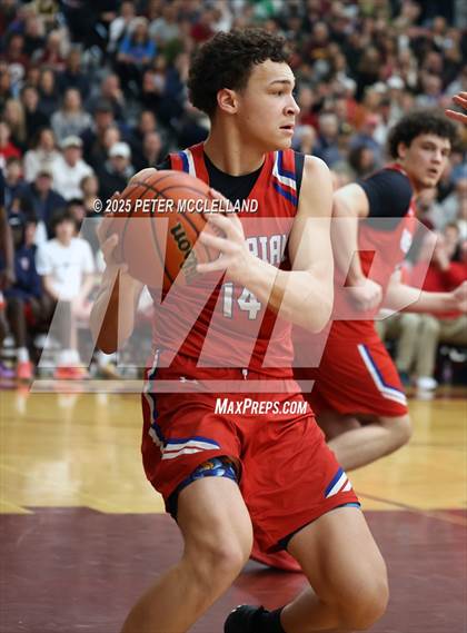 Thumbnail 2 in Manchester Memorial vs Portsmouth (NHIAA Division I Quarter-Final Round) photogallery.