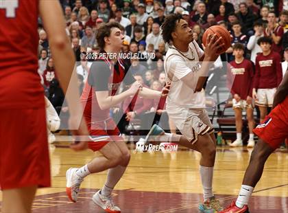 Thumbnail 3 in Manchester Memorial vs Portsmouth (NHIAA Division I Quarter-Final Round) photogallery.