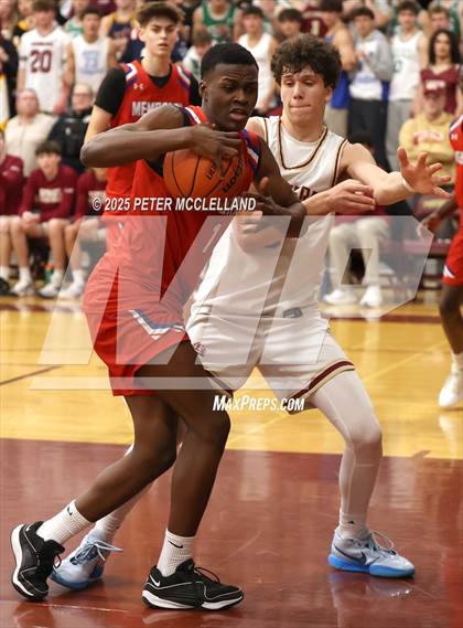 Thumbnail 2 in Manchester Memorial vs Portsmouth (NHIAA Division I Quarter-Final Round) photogallery.
