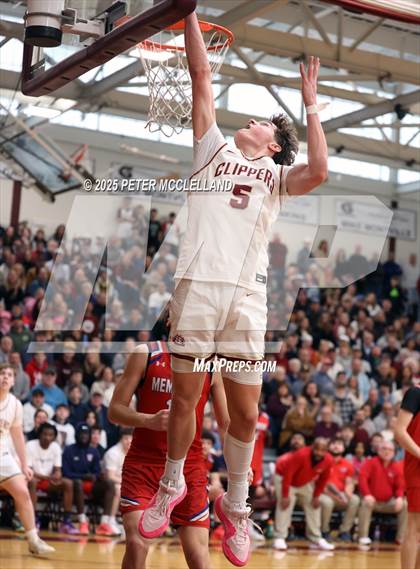 Thumbnail 3 in Manchester Memorial vs Portsmouth (NHIAA Division I Quarter-Final Round) photogallery.